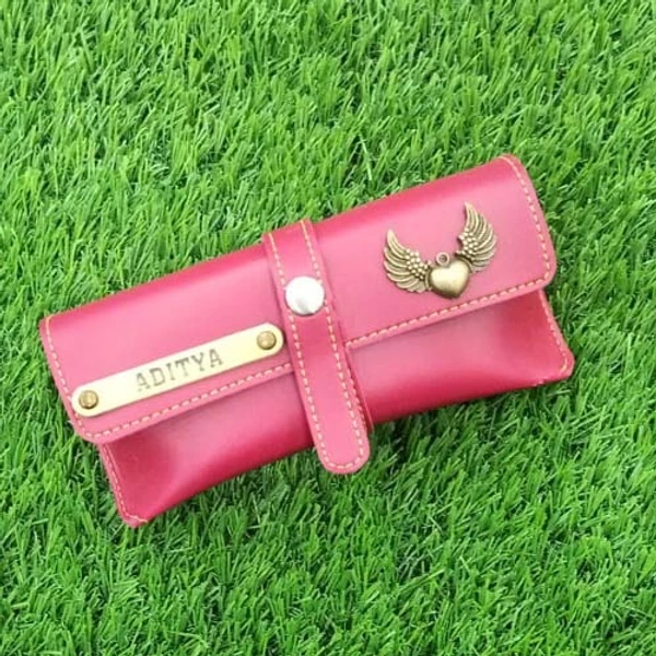 Sunglass Pouch - Wine Red