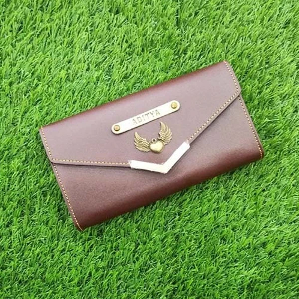 Ladies Clutch - Dark Brown