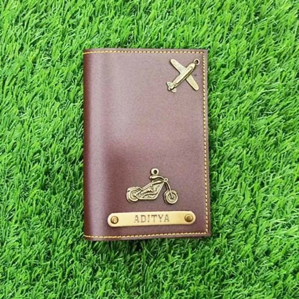 Passport Cover - Dark Brown