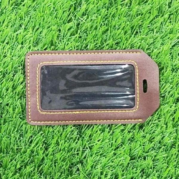 Luggage Tag - Dark Brown