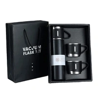 Vacuum Flask - Black Color - Regular Price