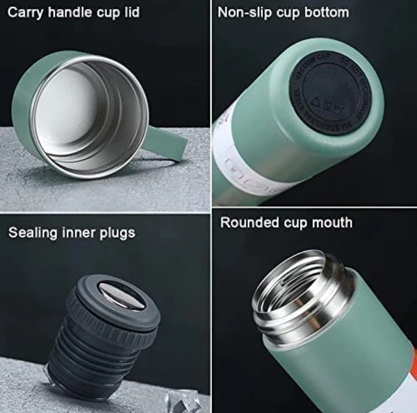 Vacuum Flask - Green Color - Regular Price