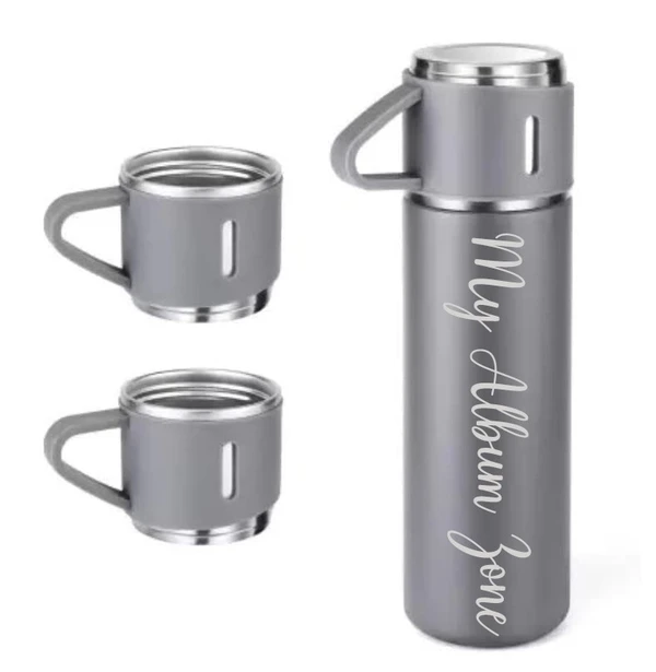 Vacuum Flask - Grey Color