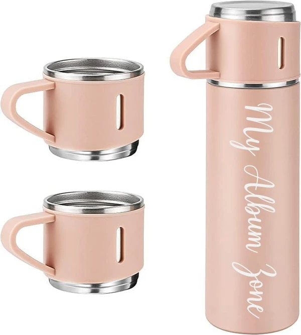 Vacuum Flask - Peach Color - Regular Price