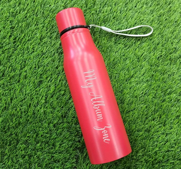 Single Layer Metal Bottle - Red