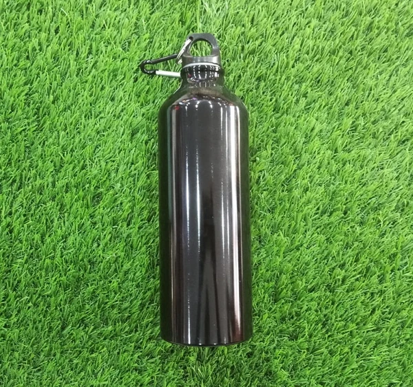 Aluminum Sipper Bottle 750ml - Black - Regular Price