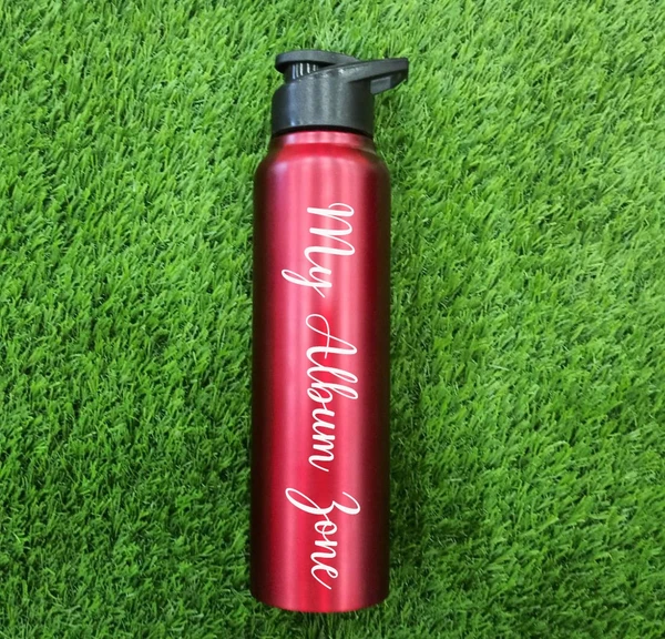 Wide Mouth Bottle 1 Ltr - Red