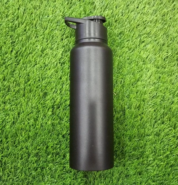 Wide Mouth Bottle 1 Ltr - Black