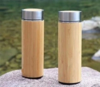 Steel Bamboo Wooden Bottle - Regular Price