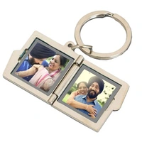 Metal Flip Open Key Chain - 