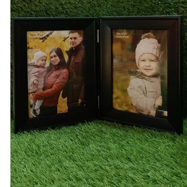 5x7" Inch Book Type Photo Frame