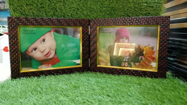 5x7" Inch Book Type Photo Frame