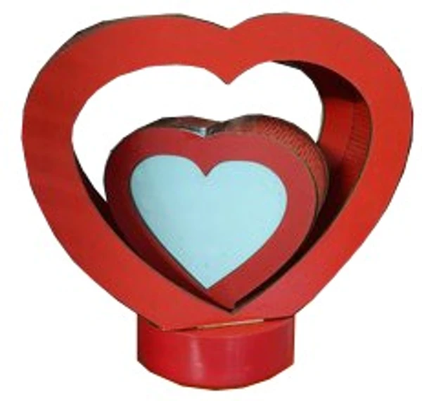 Twin Heart Rotating Lamp