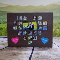 Heart Shape - LED Collage Frame - 8x12" Inch