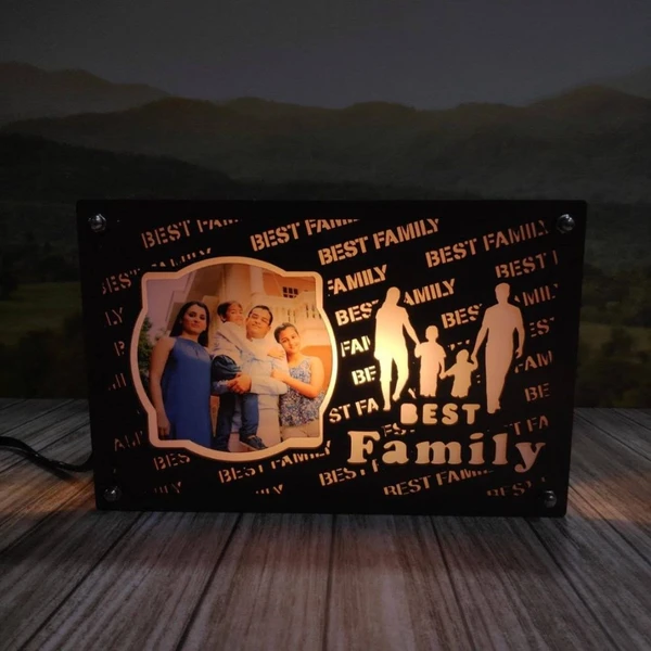 Best Family Warm White LED Frame - 6x8" Inch