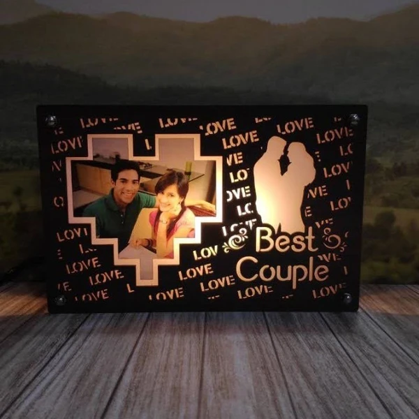 Best Couple Warm White LED Frame