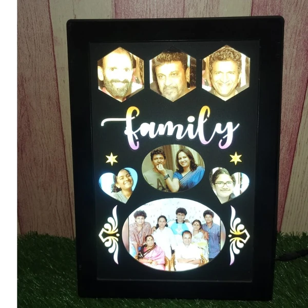 Family LED Backlit Frame 803