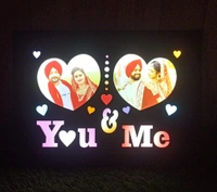 You & Me LED Backlit Frame 806 - 8x12" Inch