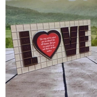 My Album Zone Love Chocolate Magnetic Table Frame