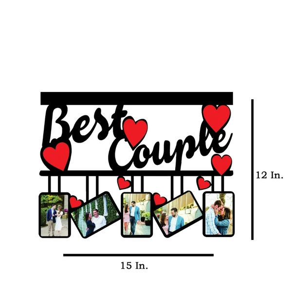 Best Couple - MDF Wall Collage Frame - SKU113