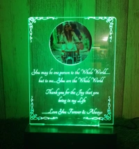 Acrylic RGB LED Frame (ACR11) - Single LED