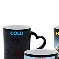 Magic Mug - Heart Handle - 
