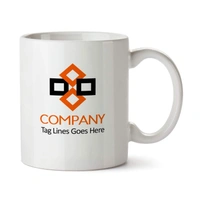 White Coffee Mug - 11oz - Regular