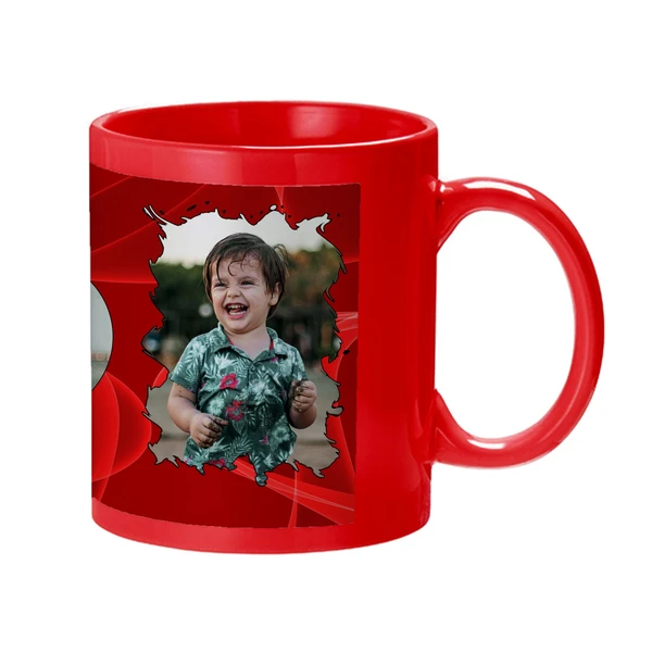 Full Red Patch Mug - Regular Price