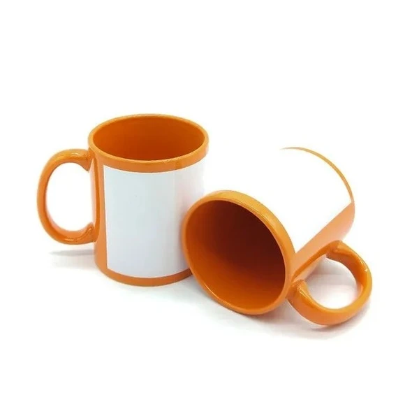 Full Orange Patch Mug - Regular Price