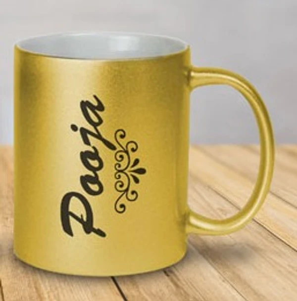 Metallic - Glossy Gold Mug - Regular Price