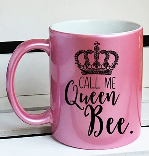 Metallic - Glossy Pink Mug - Regular Price