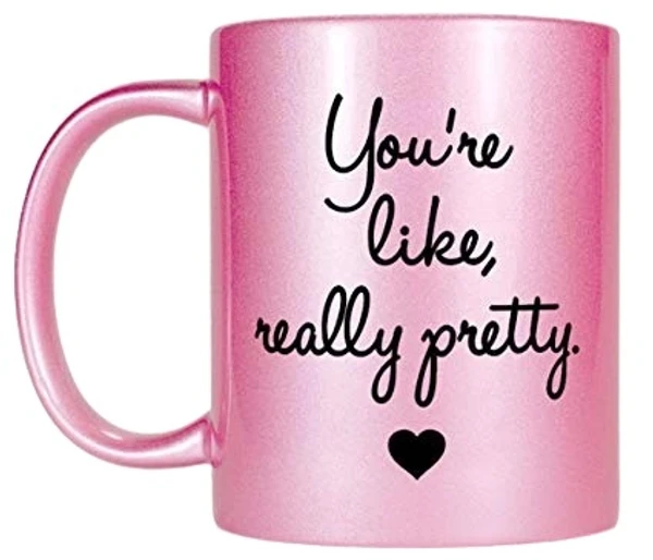 Metallic - Glossy Pink Mug - Regular Price