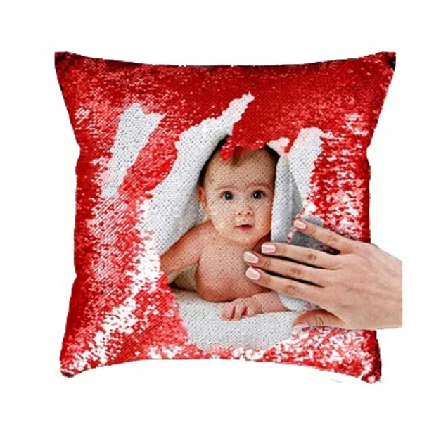 Sequin Magic Pillow - Square Shape - Regular Price