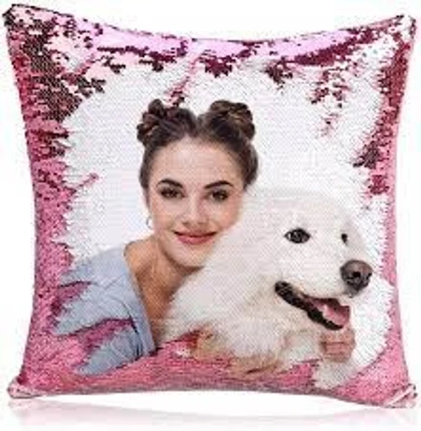 Sequin Magic Pillow - Square Shape - Regular Price