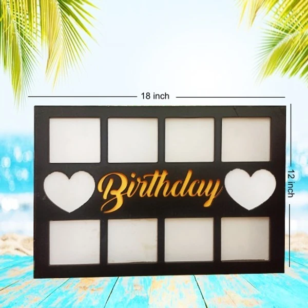 Birthday LED Collage Frame