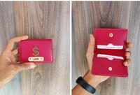 Card Holder with 4 Pockets - Black