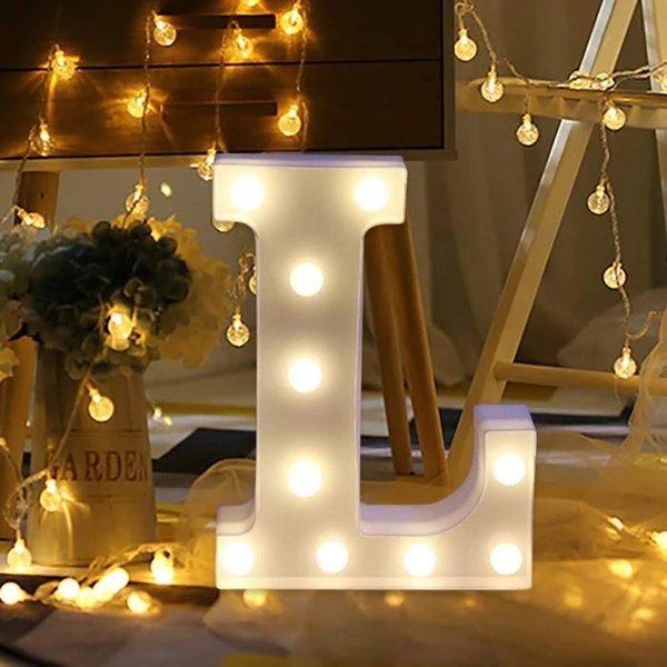 LED Marquee Letter - L
