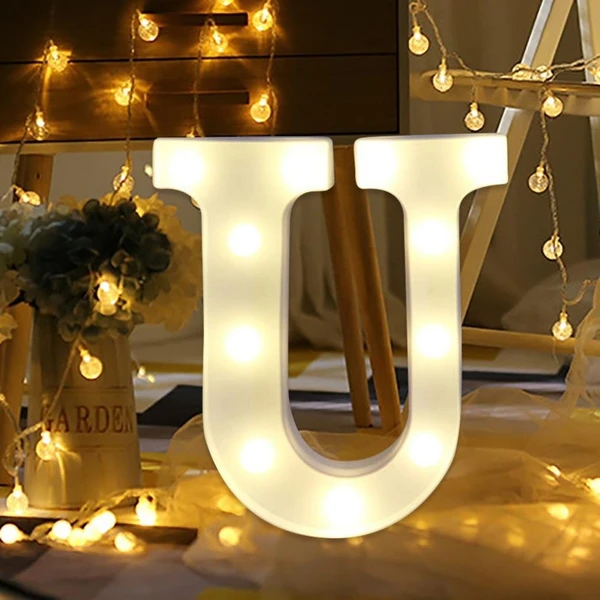 LED Marquee Letter - U