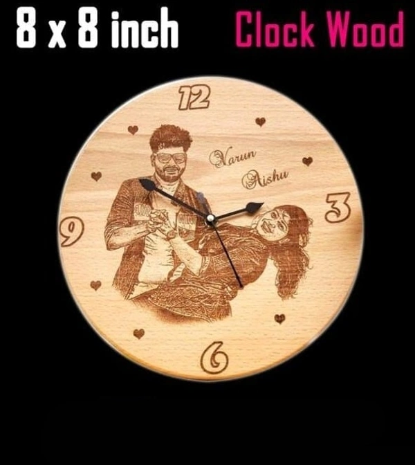8x8" Inch - Engraved Wooden Plaque - Regular Price