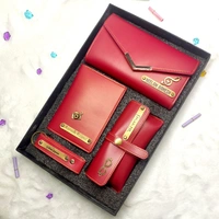 Ladies 4 Pc Combo - Red