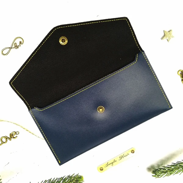 Ladies Minimal Wallet - Blue