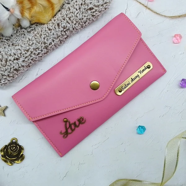 Ladies Minimal Wallet - Pink