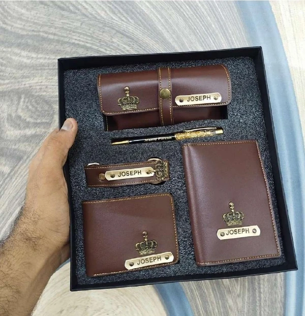 Gents 5 Pc Combo - Dark Brown