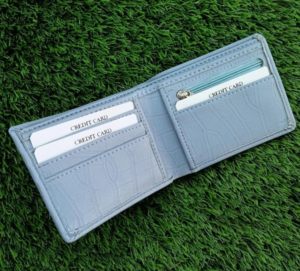 Croco Wallet - Light Blue