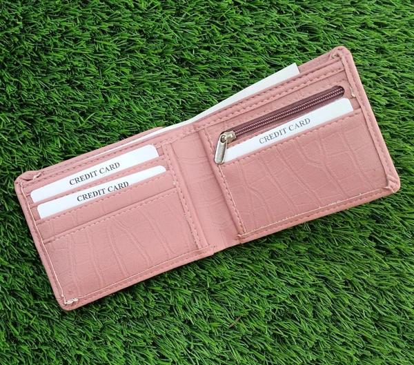 Croco Wallet - Pink