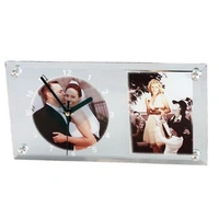 Subli Glass Frame with Clock