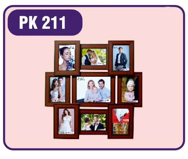 9 Pics Wall Collage Frame - MAZPK211