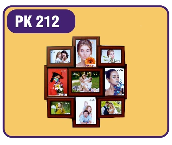 9 Pics Wall Collage Frame - MAZPK212