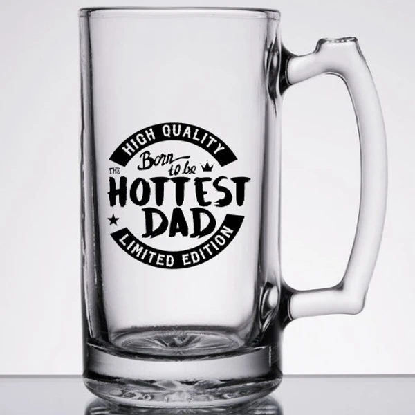 Beer Mug - Born to be Hottest Dad