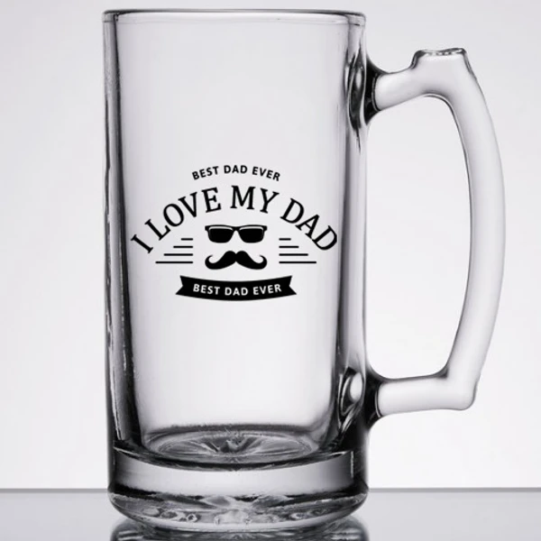 Beer Mug - I Love My Dad